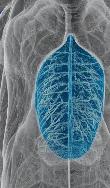 A real lung ct scan, medical image, highly detailed, sharp focus, made of fluffy yarn realistic